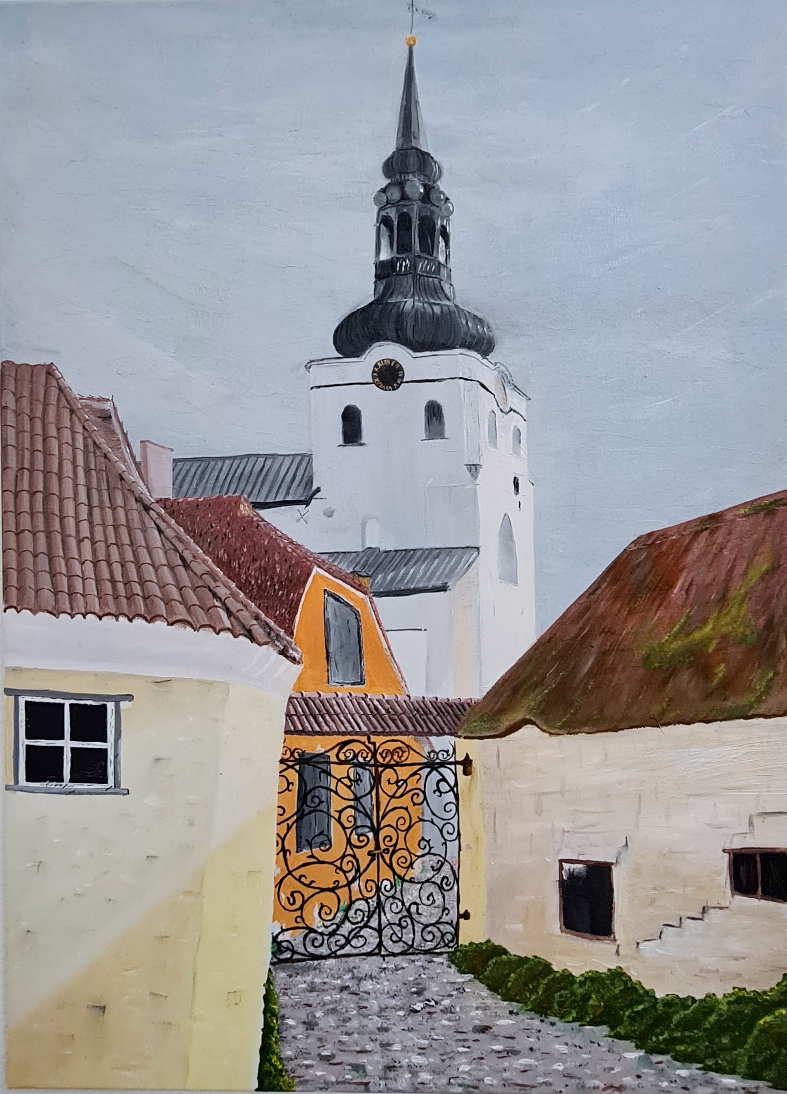 Vana Linn, (unfinished). Cristofer Rybner